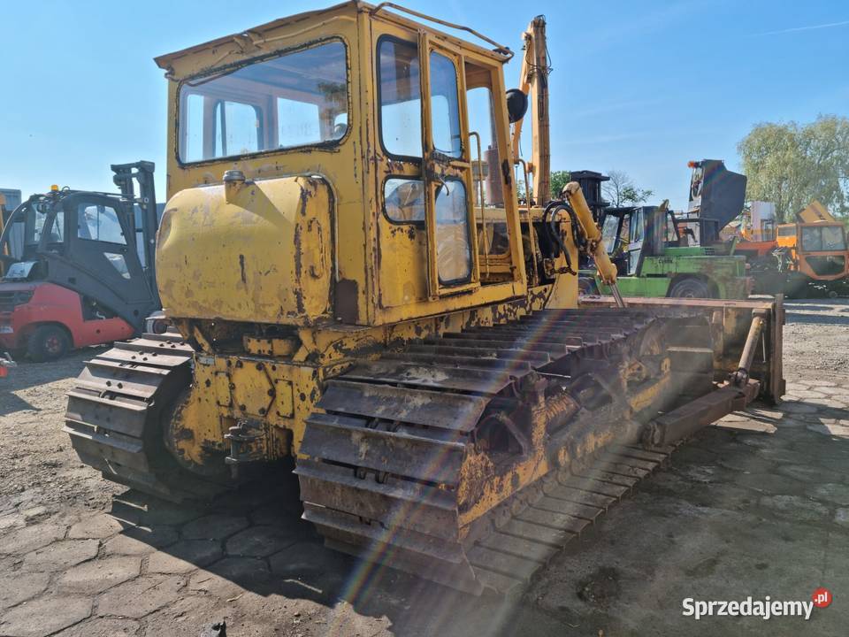 Spych Spychacz gąsienicowy CAT CATERPILLAR D5 wielkopolskie Pleszew