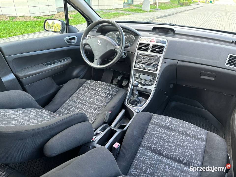 Peugeot 307 20 HDi 90 klimatyzacja radio