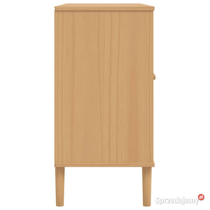 Szafka SENJA imitacja rattanu brązowa 112x40x80 Warszawa