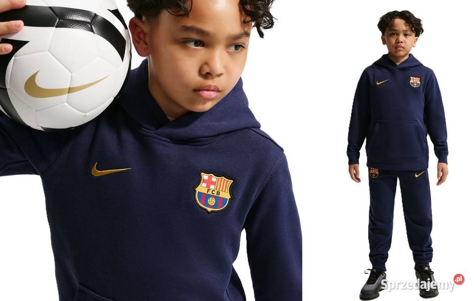 Bluza z kapturem Nike Barca Junior FC Barcelona Kraków sprzedam