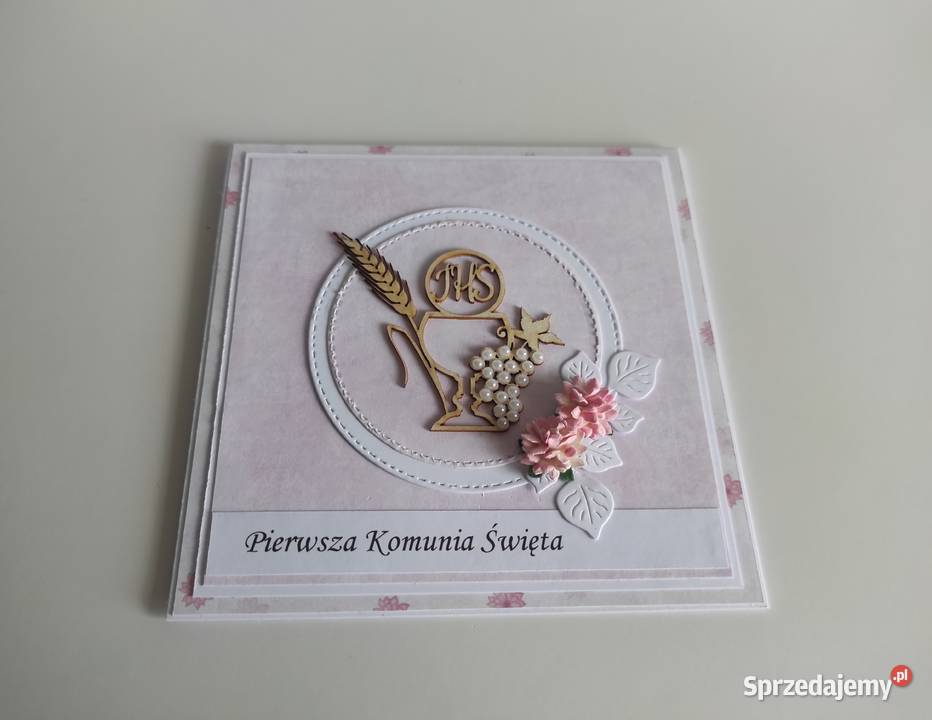 Kartka okolicznościowa ręcznie robiona na Łódź