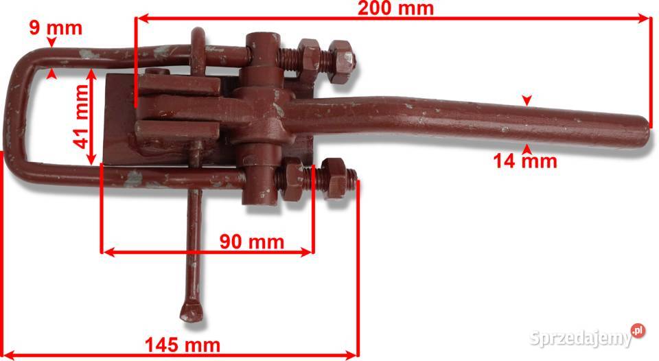 SOLIDNE Spinacze Zawiasy Burt DO PRZYCZEP D35 Solec Kujawski