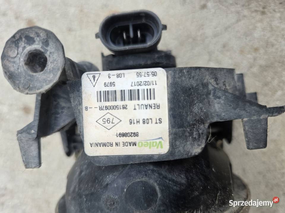 lampa przeciwmgielna przód Renault Megane 4 osobowe Wola Batorska