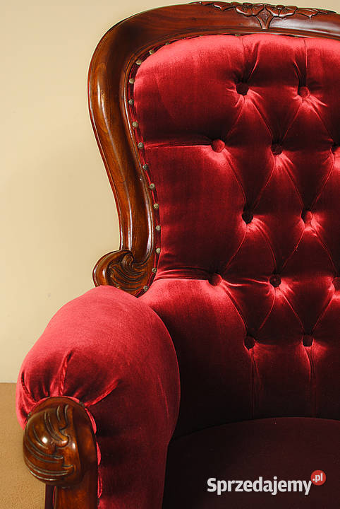 Nowy stylowy kompelt wypoczynkowy Chesterfield Meble Września