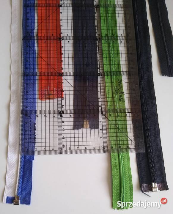 Zamek Błyskawiczny Zamki Zestaw 7 sztuk Gdańsk