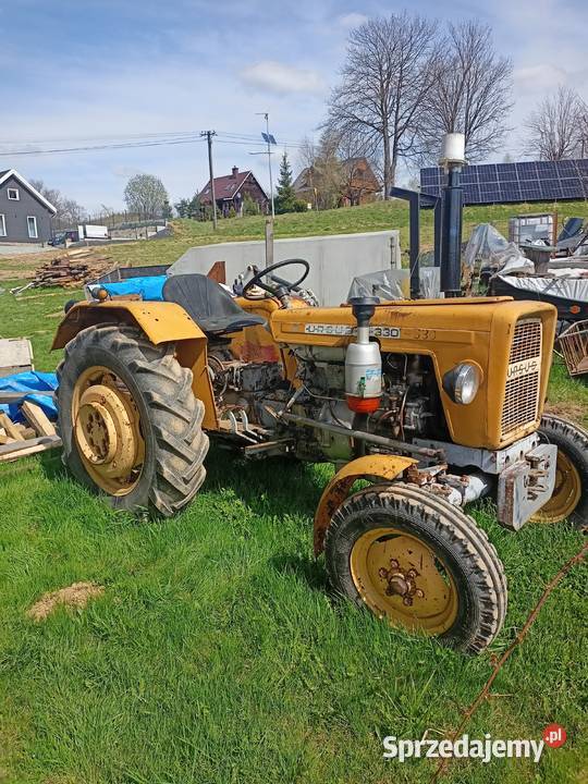 Ursus c335 pług brony kopaczka dwukolka Żarnowa