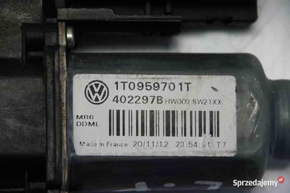 SILNICZEK SZYBY LP VOLKSWAGEN CADDY III Pozostałe Lipno