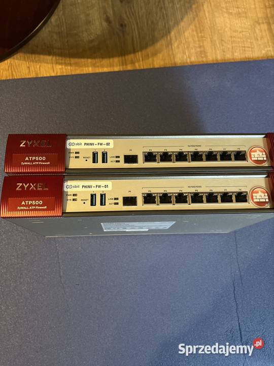 ZyXEL ATP500 Zapora Firewall UTM Router Zestaw 2 DSL zachodniopomorskie Banie