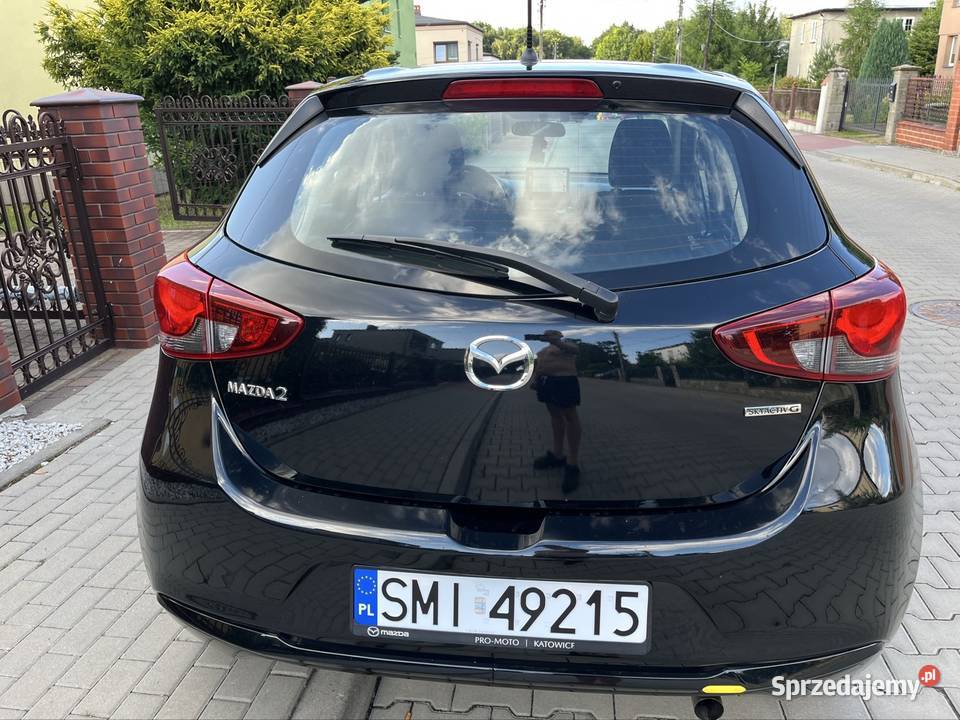 Mazda 2 Gwarancja ASO welurowa tapicerka 2 Katowice sprzedam