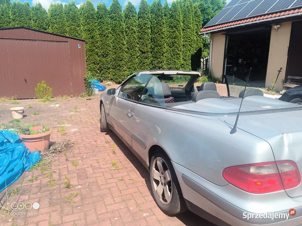 Merceds CLK kabriolet klasyk z gazem CLK dolnośląskie Drołtowice sprzedam