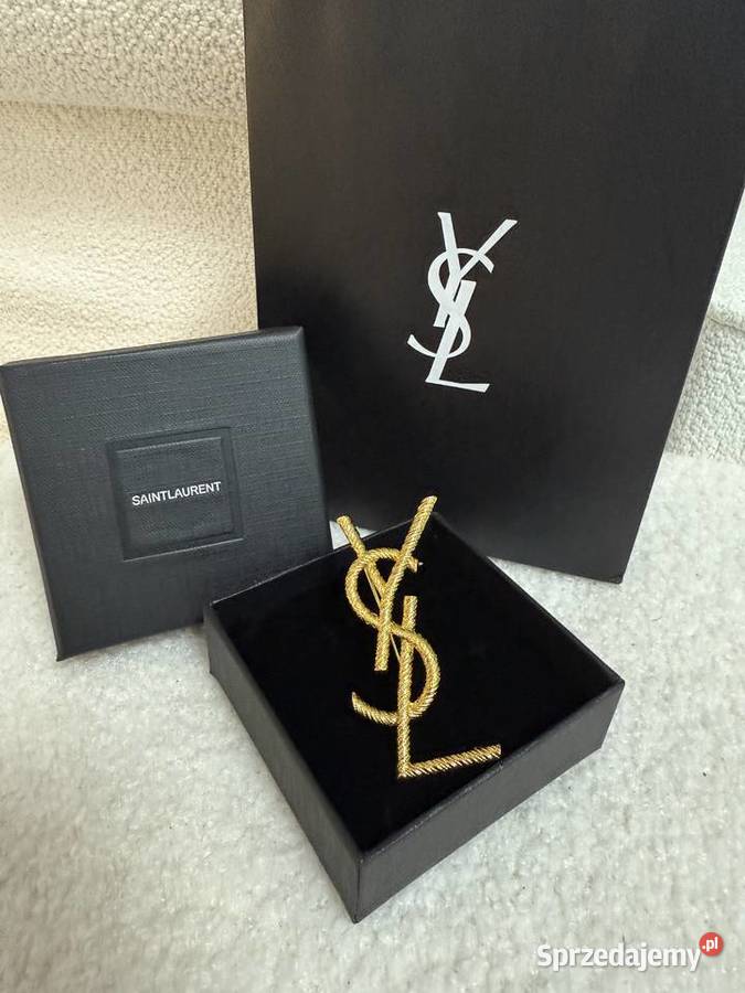 Broszka Saint Laurent Bażyny