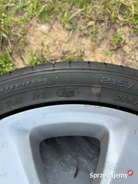 Oryginalne felgi aluminiowe Toyota 17 opony pomorskie Bobowo