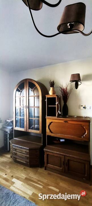 Zestaw mebli dębowych- modułowych z Dobrodzienia