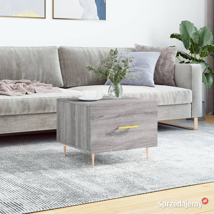Stolik kawowy szary dąb sonoma 50x50x40 WM829376 Warszawa sprzedam