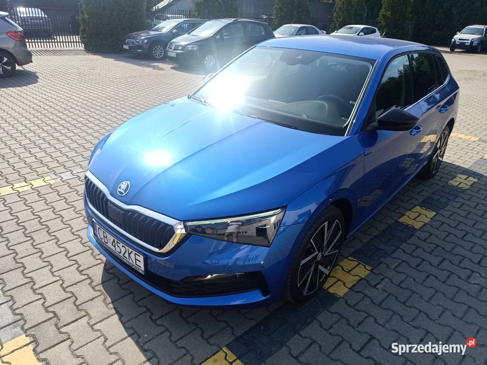 Skoda Scala salon bezwypadkowy Pełna faktura kujawsko-pomorskie Brodnica
