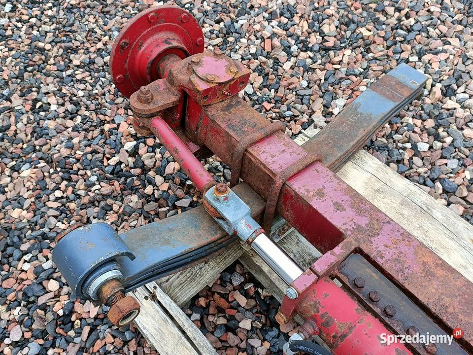 10Ton AUSTERAS Włoska oś skrętna kompletna Układ kierowniczy i oś przednia Racibórz