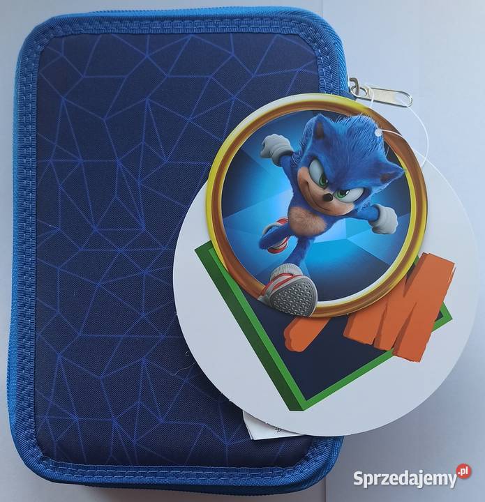 Piórnik Sonic Wyposażenie Dwukomorowy Pisaki Mogilany