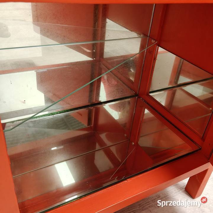 szafka lekarska loft przeszklona witryna barek Radomsko