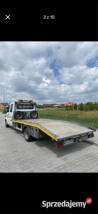 Mercedes 412d 1999 autolaweta nieuszkodzony Myszyniec sprzedam