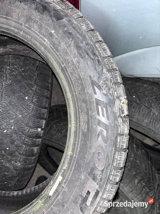 Dwie opony zimowe Pirelli Ice zero 20560 r16 opolskie Lubrza