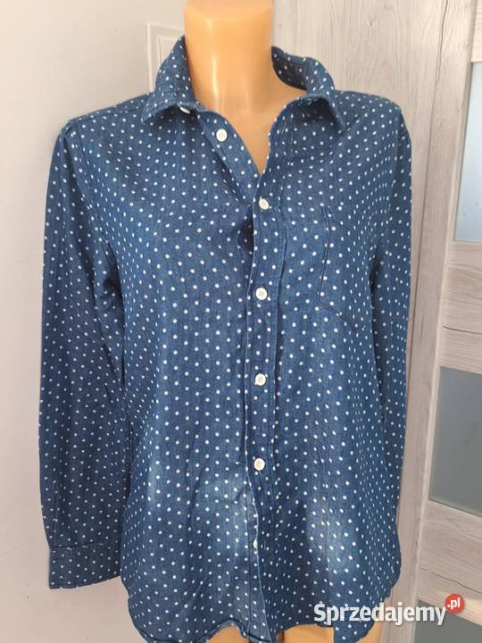 L Bluzka koszulowa kropki Moda i Styl warmińsko-mazurskie Braniewo