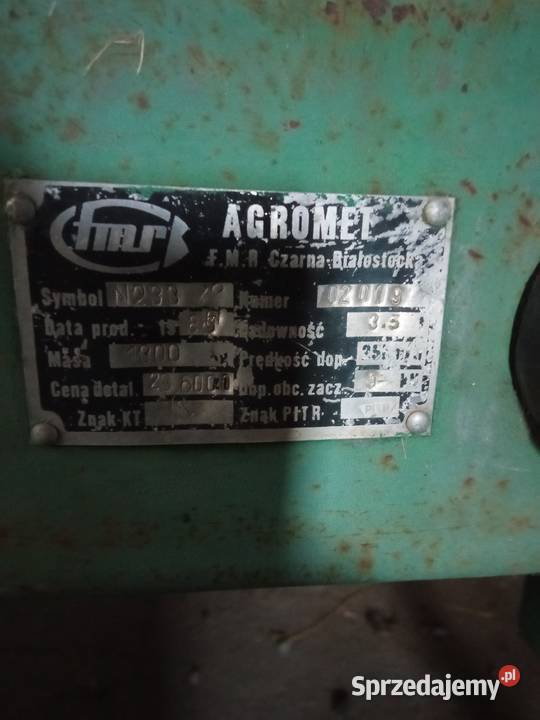 Rozrzutnik obornika nieuszkodzony Potok Mały