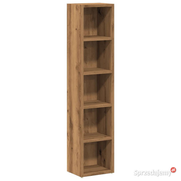 Szafki na płyty CD 2 dąb artisan 21x16x935