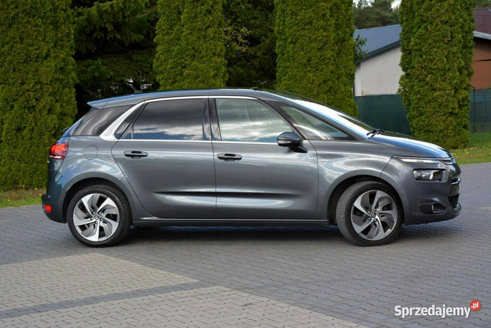 Citroen C4 Picasso Exclusive Full Led JBL grafitowy Ostrów Mazowiecka