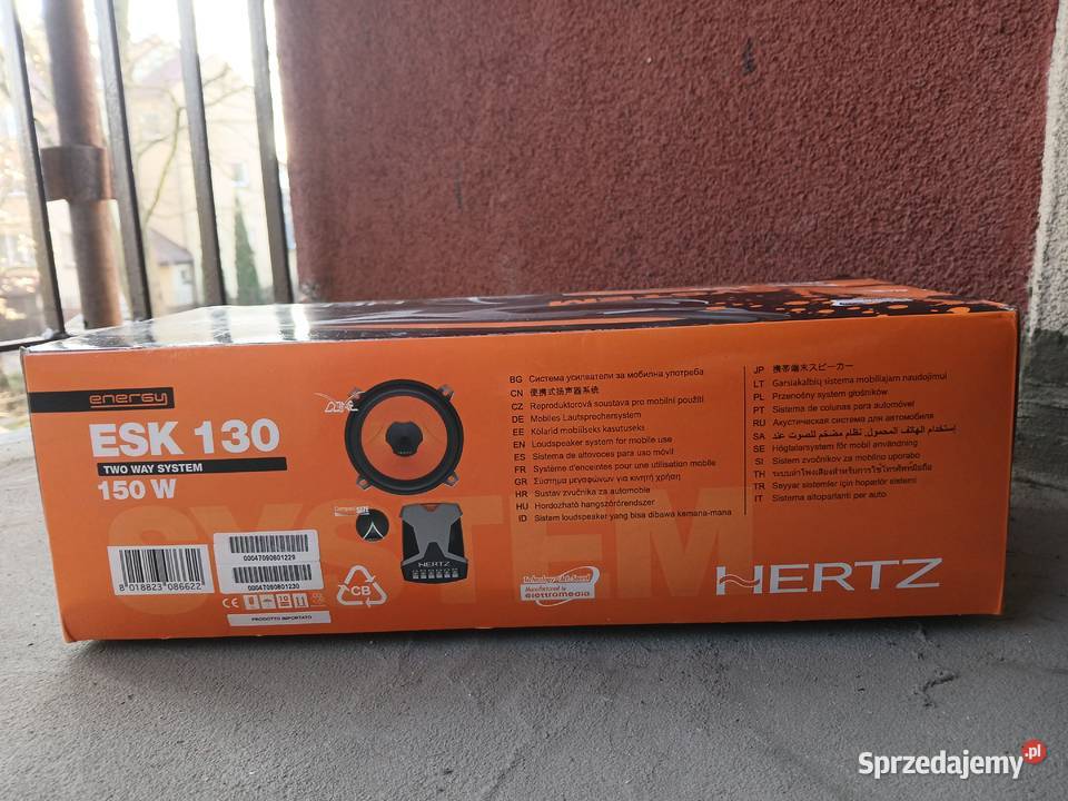 Głośniki ESK 130 150W Hertz Kraków sprzedam