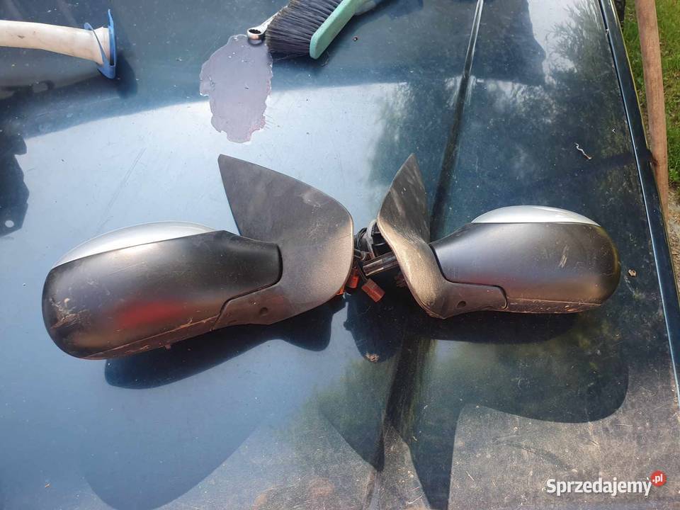 Lusterko zewnętrzne prawe lewe srebrne elektryka Kraków