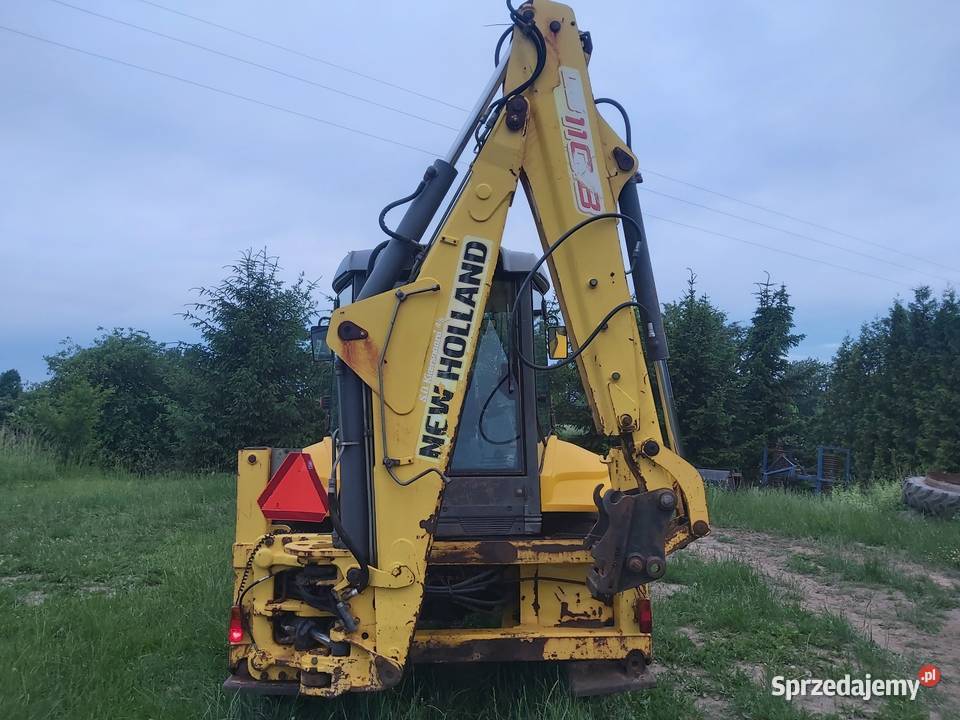 Koparko Ładowarka Holland LB 110 B prod 2006 Jabłonowo Pomorskie
