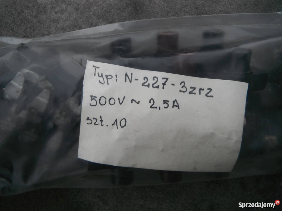 Przycisk sterowniczy N2273zrz Pokój 500V 25A Chlewiska