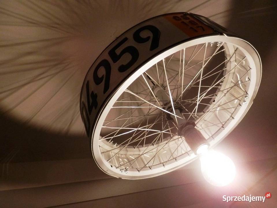 Lampa sufitowa żyrandol industrial Loft Felga Szczecinek