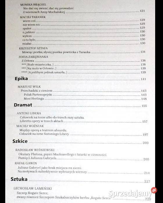 Kwartalnik Kulturalny Nowy Napis Liryka epika Chełm