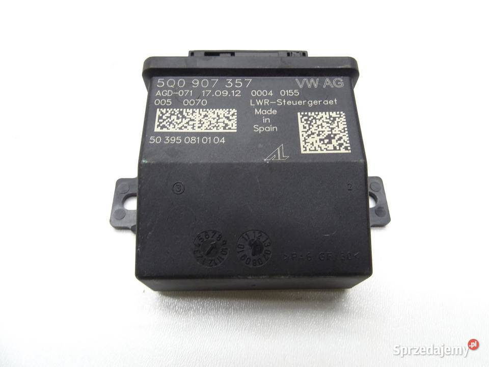 MODUŁ STEROWNIK ŚWIATEŁ 5Q0907357 AUDI A3 8V małopolskie