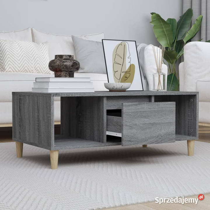 Stolik kawowy szary dąb sonoma 90x50x365 Warszawa sprzedam