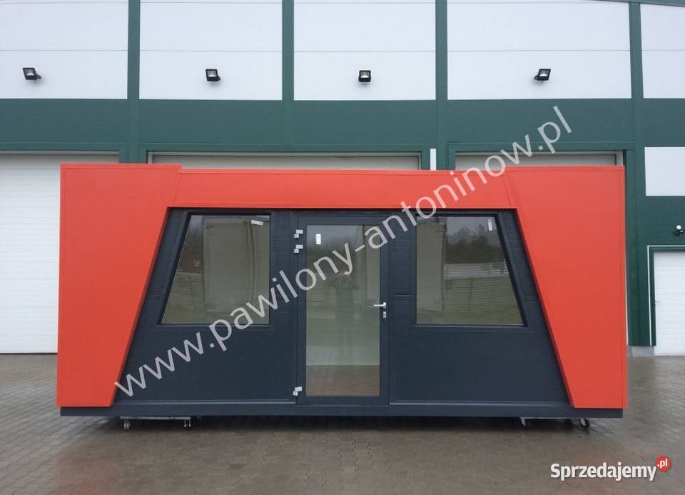 PAWILON HANDLOWY KONTENER BIUROWY USŁUGOWY SKLEP Płock