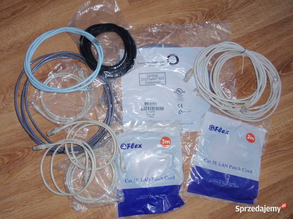Kable sieciowe RJ45 LAN łódzkie Łódź