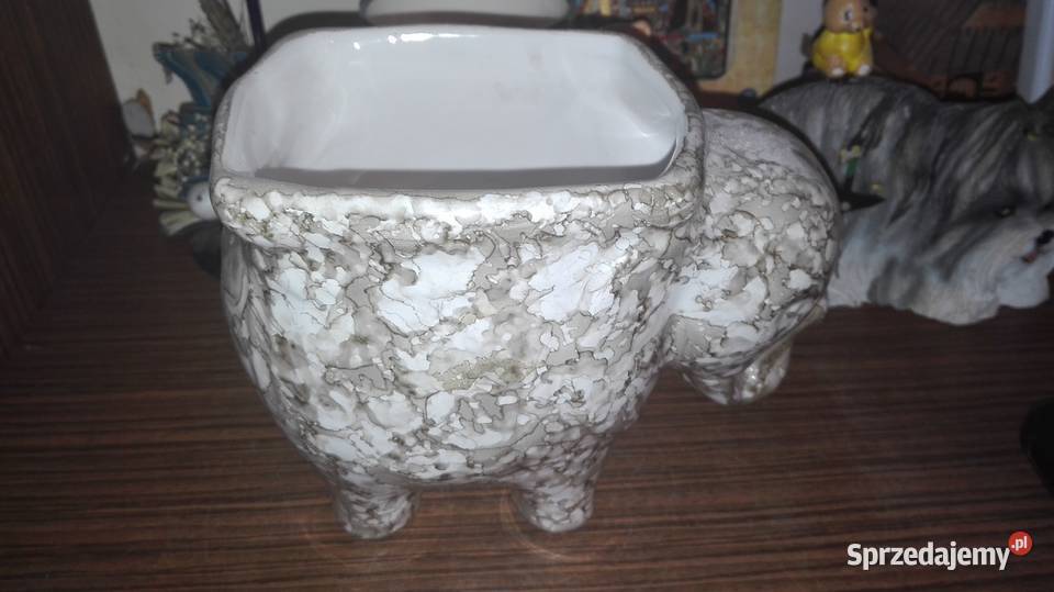 Porcelanowy słonik Warszawa