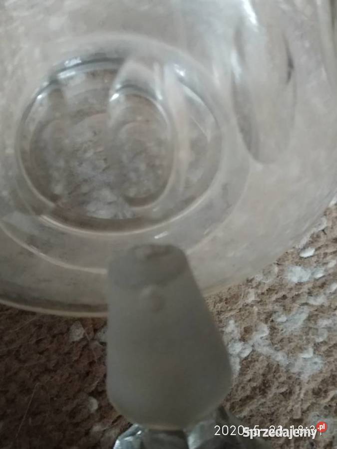 karafka huta szkła hortensja stara inny model Poznań sprzedam