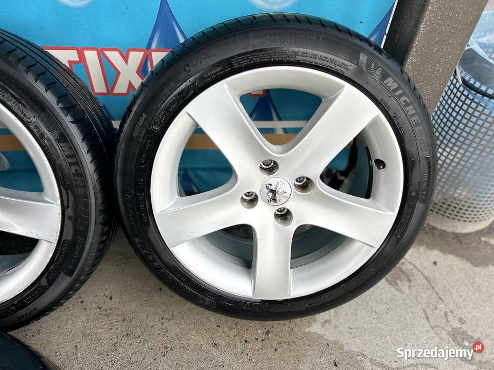 Sprzedam komplet kół alufelg peugeot 4x108 et 32 Samochodowe Konin