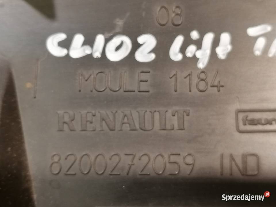 osłona wewnętrzna 8200272059 w zderzak przód osobowe