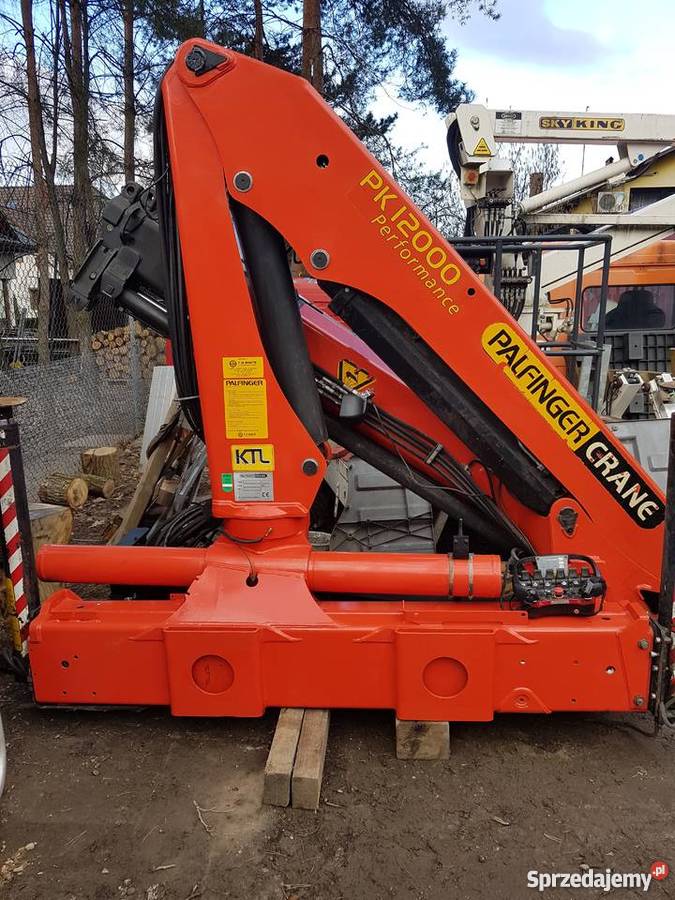 DźwigHDS żuraw podnośnik Palfinger PK12000 Zaborze