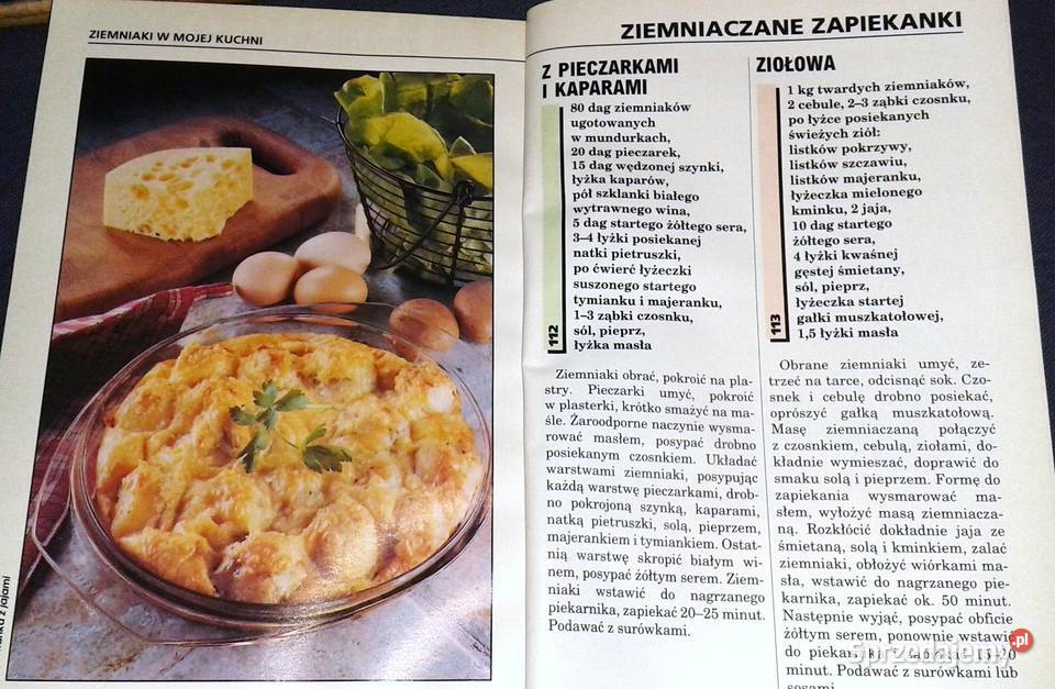 Ziemniaki w mojej kuchni Hanna Szymanderska lubelskie Chełm sprzedam