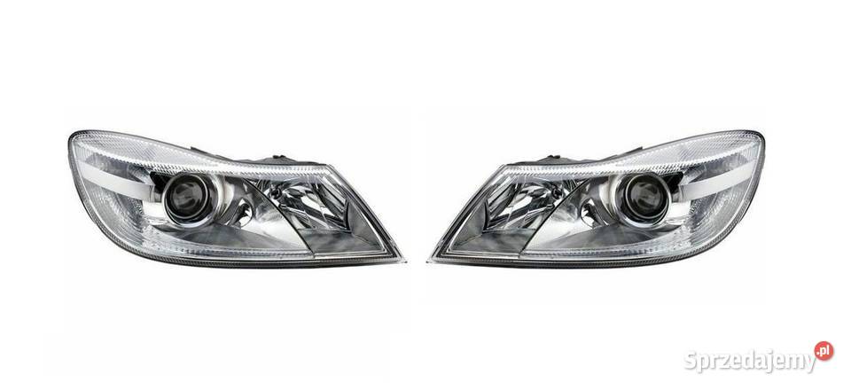 Skoda Octavia II 0813 Reflektor przedni lampa łódzkie Łódź sprzedam