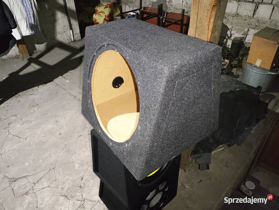 Skrzynia bassowa basowa tuba na głośnik 38 15 Głośniki Niegowonice