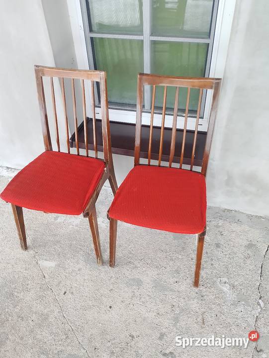 Krzesła drewniane Sokołów Podlaski sprzedam