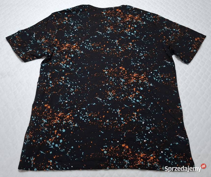 Koszulka krótki rękaw Tshirt Reserved XL czarna Odzież codzienna śląskie Czeladź