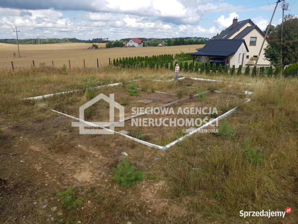 Działka 1413m2 Parchowo 41m pomorskie