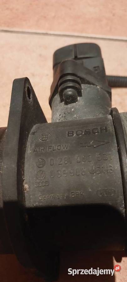 Przepływomierz powietrza AUDI VW SEAT SKODA zachodniopomorskie Szczecin